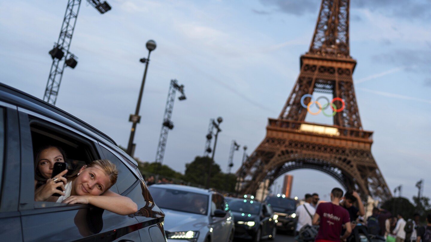 AP PHOTOS: The Summer Olympics is remaking Paris