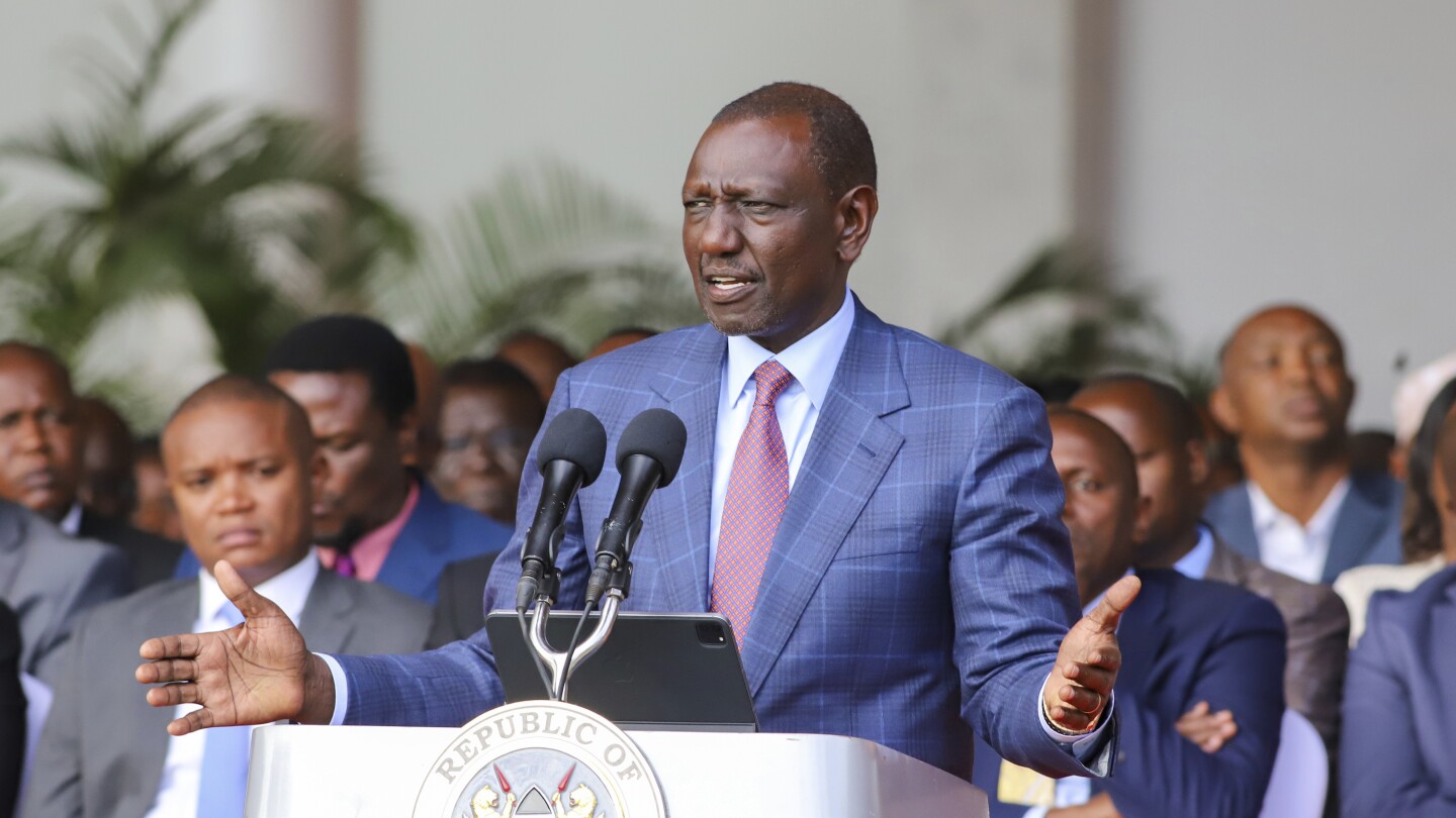 Kenyan president appoints opposition ministers to his Cabinet amid political unrest