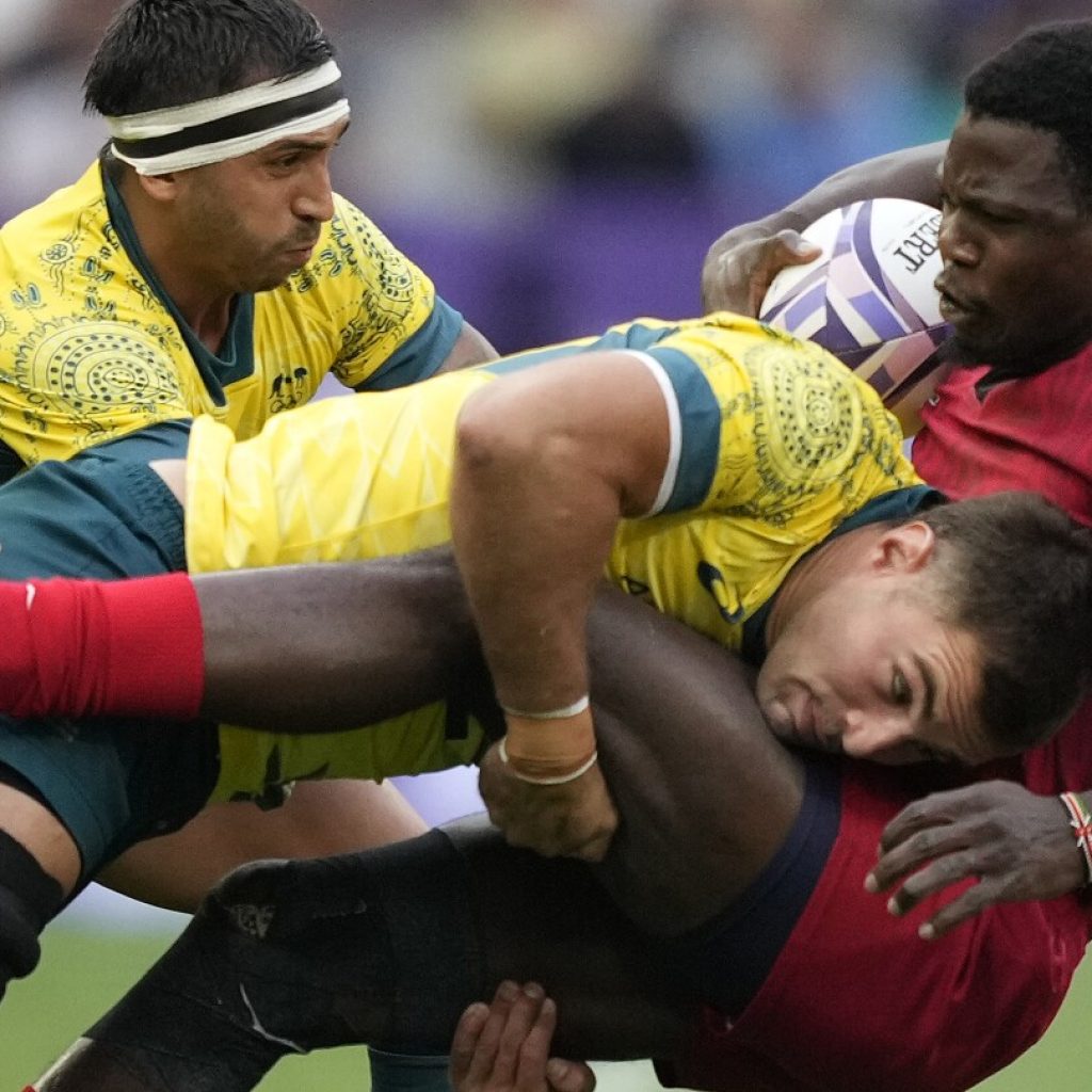 France struggles in Day 1 of the Olympic rugby sevens tournament