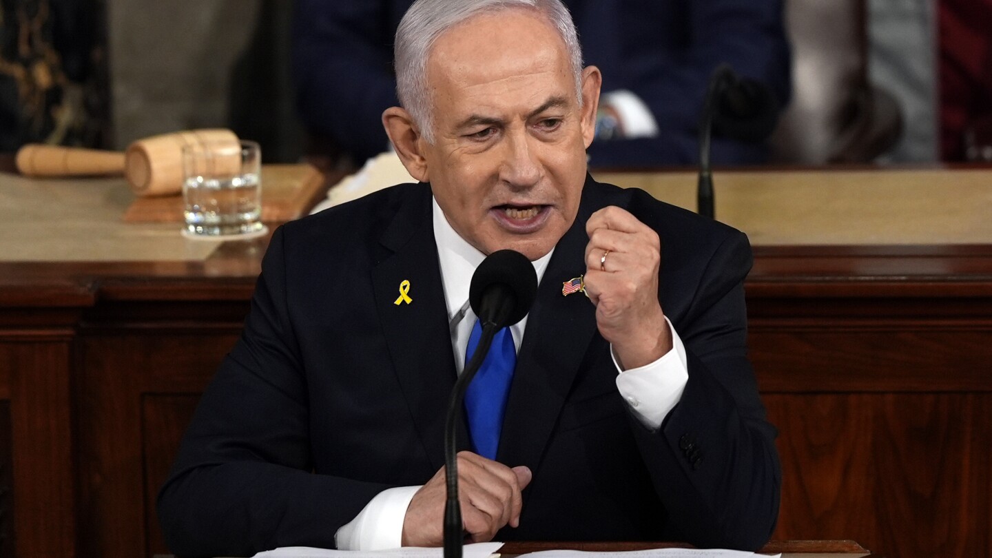 A look at Netanyahu’s claims about Israel, Hamas and Iran during his speech to Congress