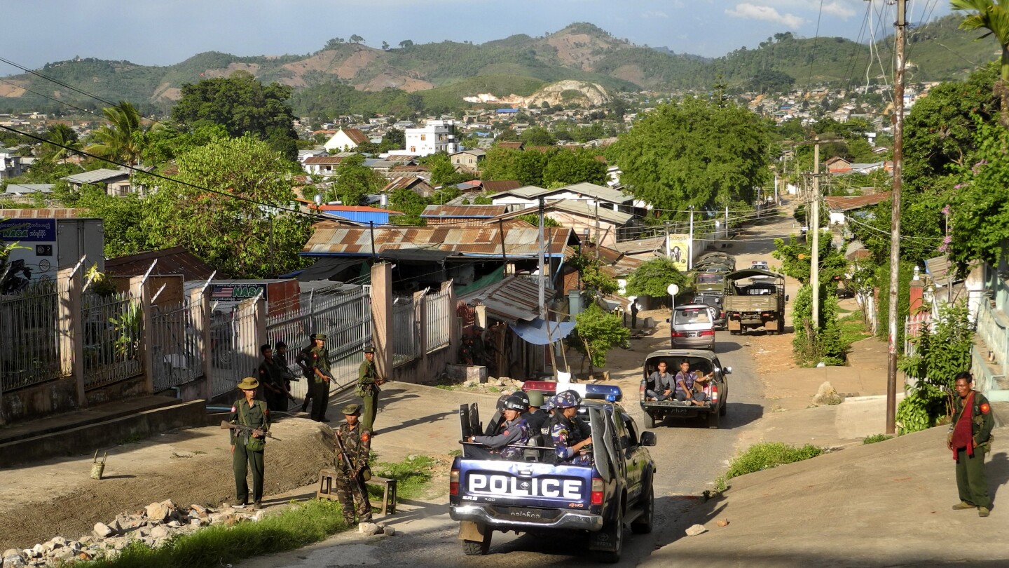 Ethnic armed groups in Myanmar claim capture of regional military headquarters and gem mining center