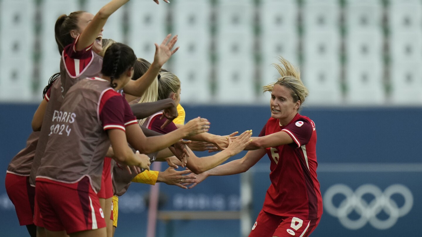 Canada wins 2-1 over New Zealand to open the Olympics after drone scandal, Spain beats Japan 2-1