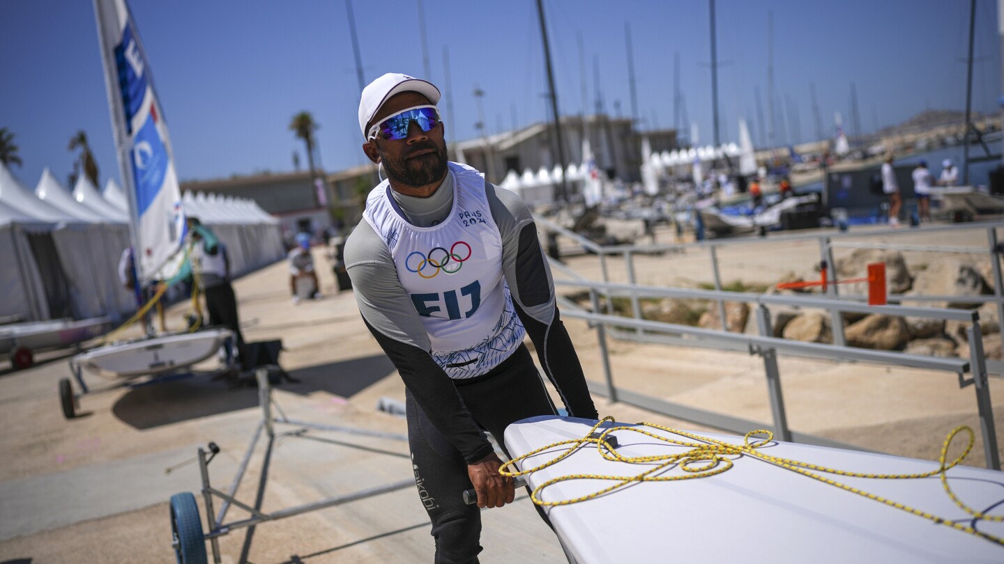 An Indigenous sailor who has never owned a boat is the flagbearer for Fiji for Paris Games