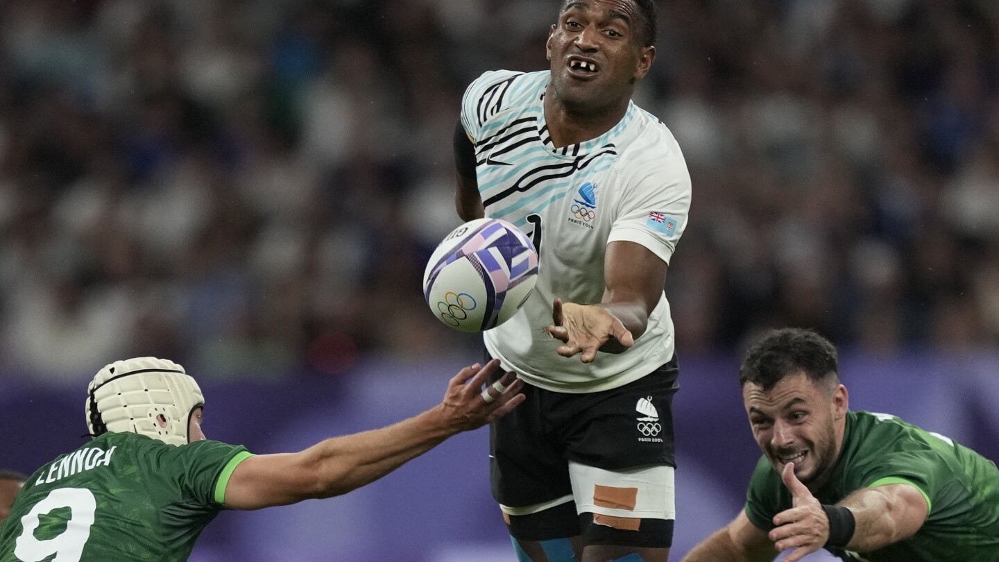 Unbeaten Fiji on track for third successive Olympic rugby sevens gold by reaching semis