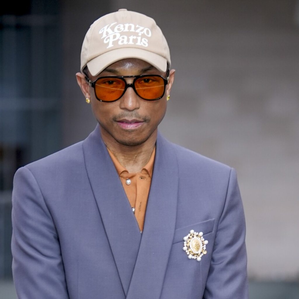 Pharrell advocates for reviving arts competitions for 2028 Olympics at Louis Vuitton event