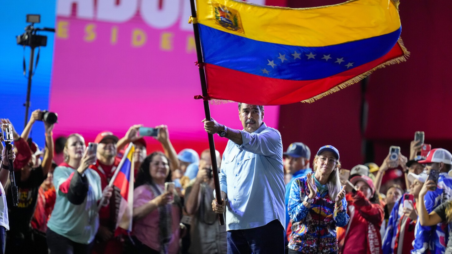 Venezuela’s presidential candidates conclude their campaigns ahead of Sunday’s election