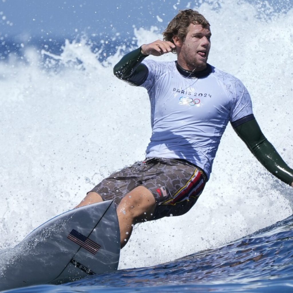 How is wave forecasting done and how does it impact the Paris Olympics surfing competition?