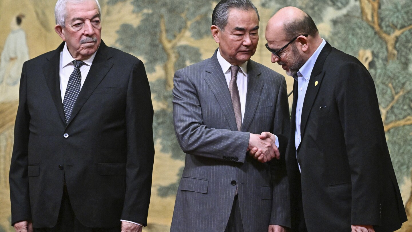 With Palestinian deal and Ukrainian foreign minister’s visit, China shows its rising influence