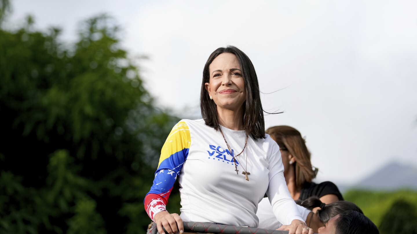 Venezuela opposition leader provides hope for many, even though she isn’t on the presidential ballot