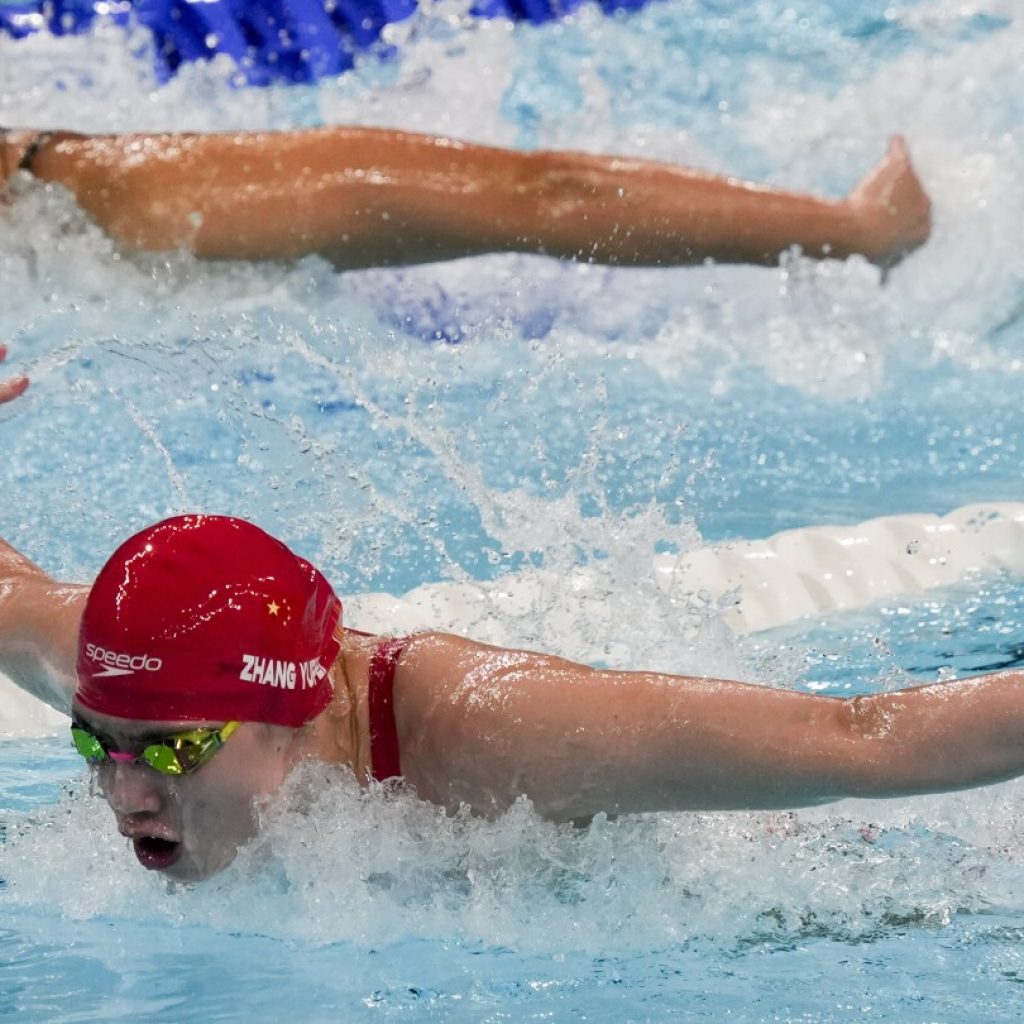 Zhang Yufei hopes Chinese swimmers will be accepted as clean after dozens of tests ahead of Paris