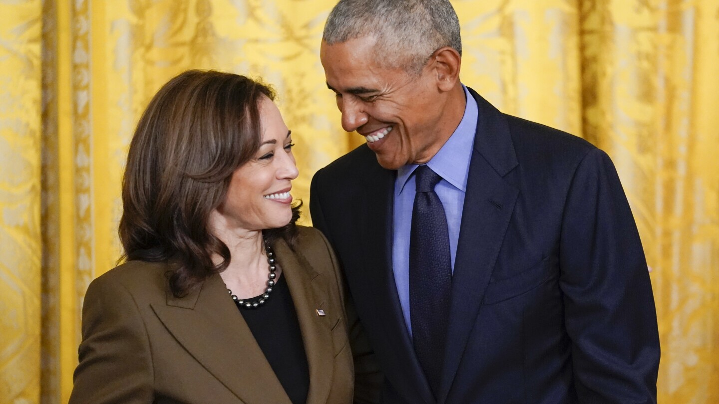 Barack and Michelle Obama endorse Kamala Harris, giving her expected but crucial support