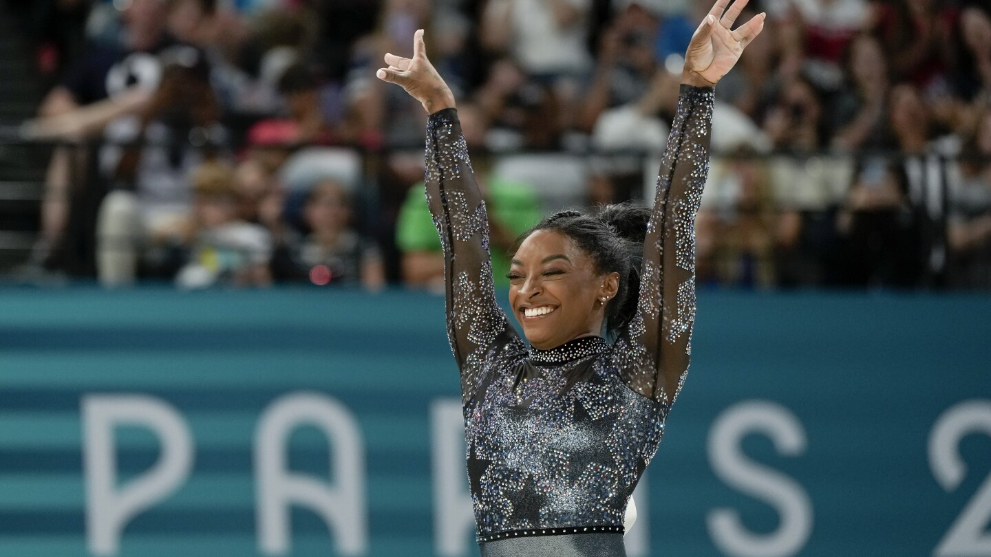 2024 Paris Olympics live updates: Simone Biles leads gymnastics group | AP News