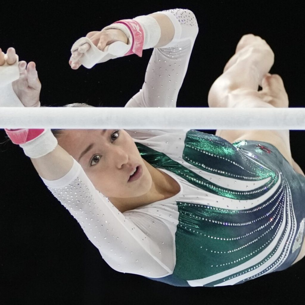 Nemour impresses with her bars routine at Olympics. Too bad for France, she has switched to Algeria