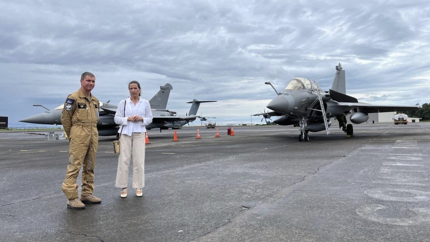 France renews vow to defend freedom of navigation as it showcases fighter jets in the Philippines