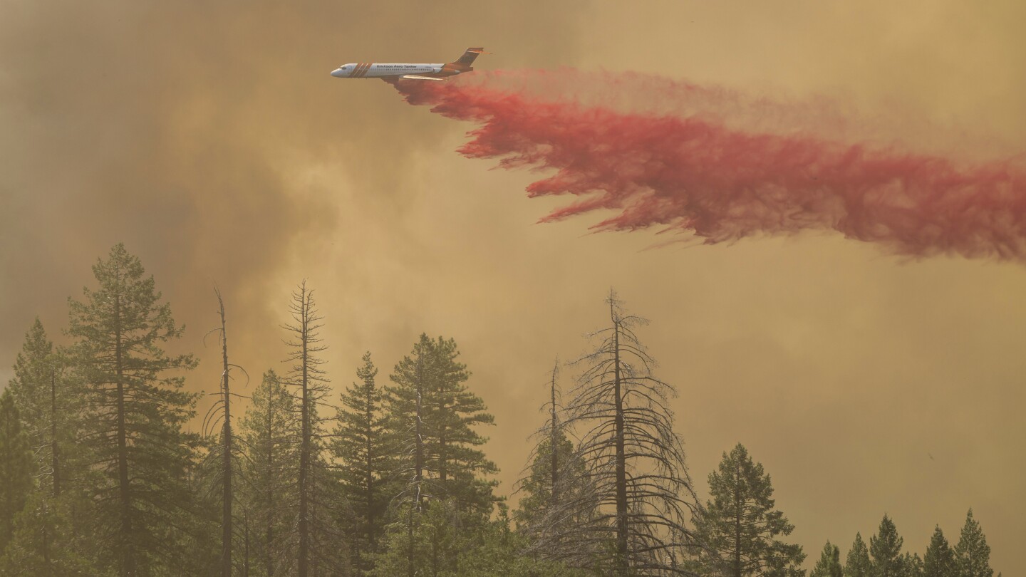 California firefighters make progress as wildfires push devastation and spread smoke across US West