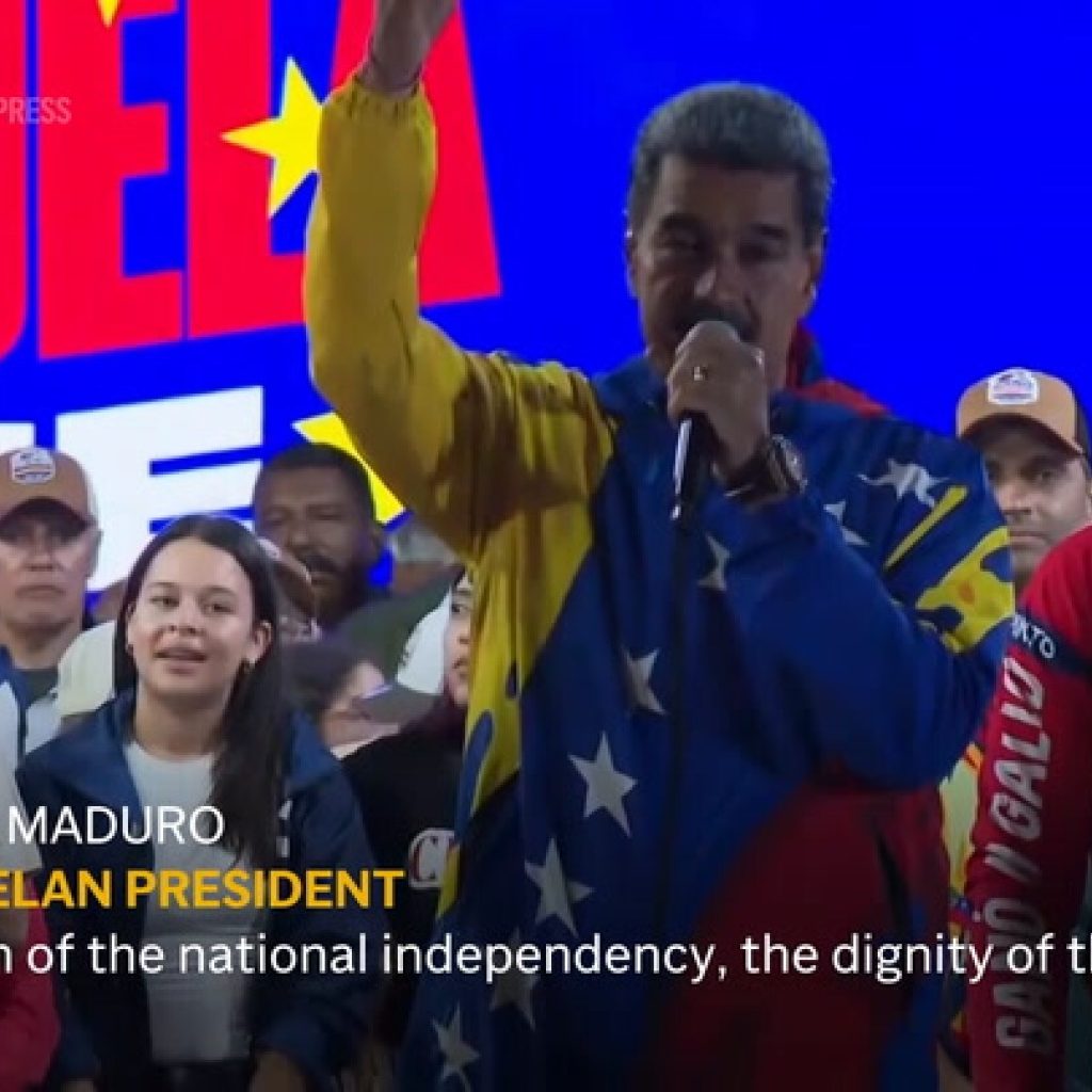 Nicolás Maduro celebrates reelection announcement as Venezuelan opposition also claims victory | AP News