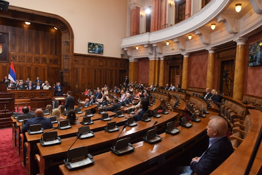 Za danas završeno zasedanje Skupštine Srbije, nastavak vanredne sednice sutra