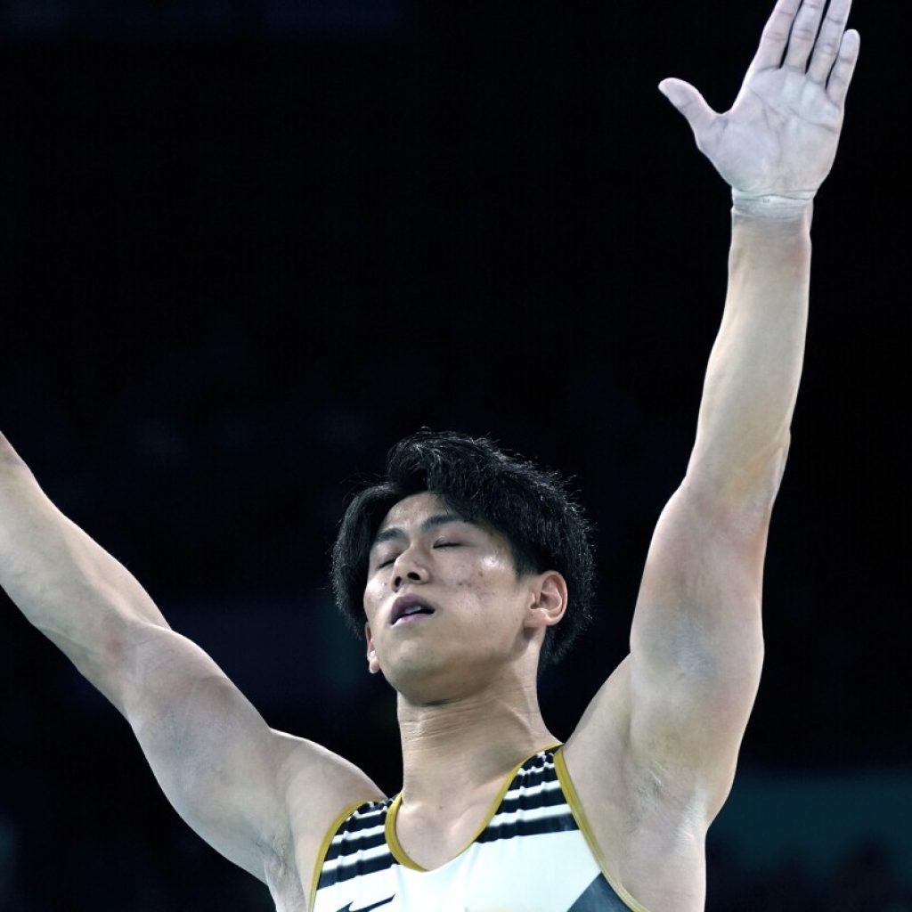 Japan surges past China for Olympics men’s gymnastics team gold, Americans end drought with bronze