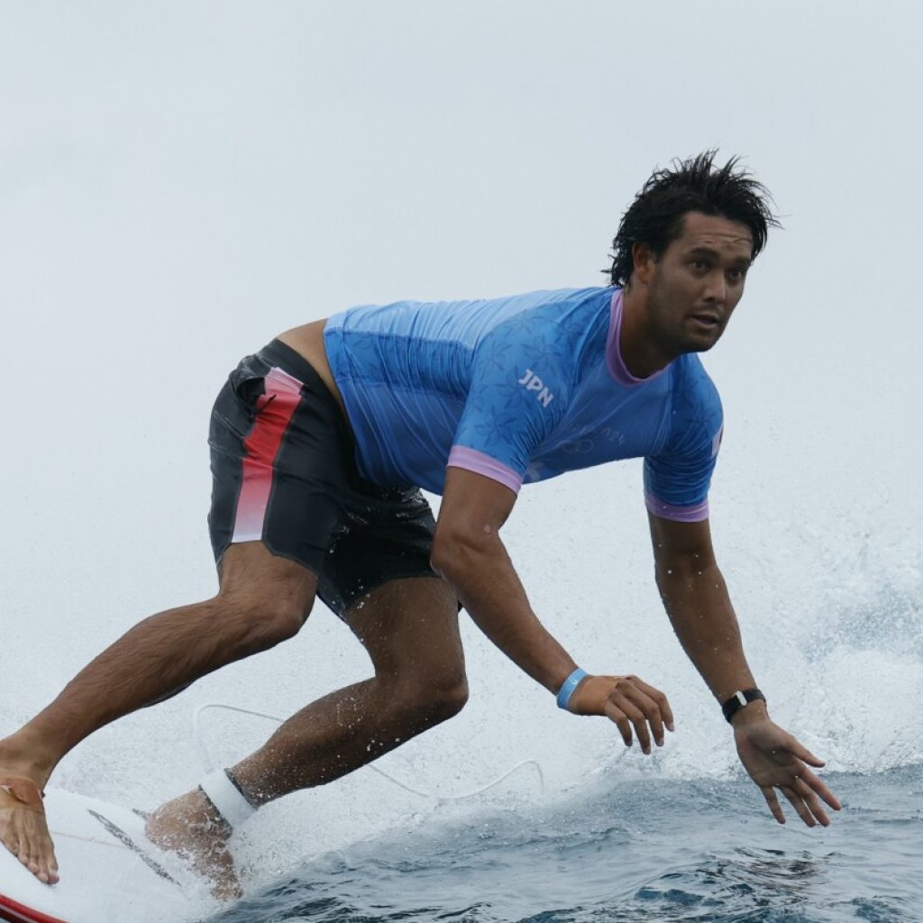 Giant barrels and steady swells for men’s third day of Paris Olympics surfing competition in Tahiti