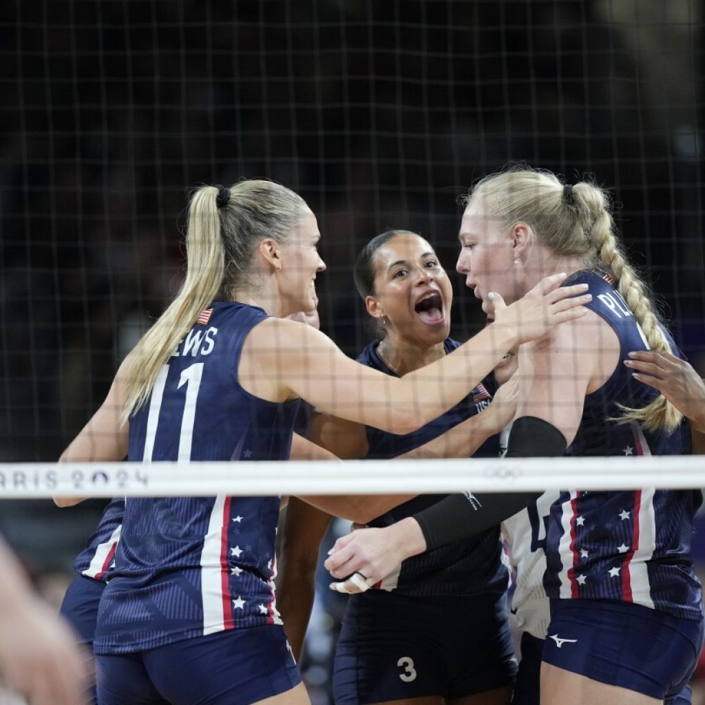 Chinese women beat reigning Olympic champion United States in volleyball