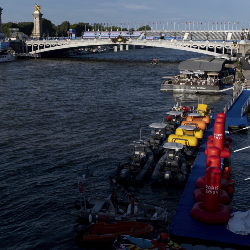 Men’s Olympic triathlon is postponed due to concerns over water quality in Paris’ Seine River