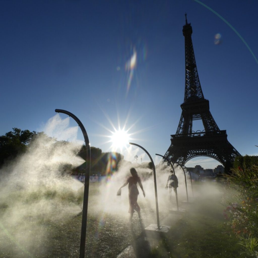 Paris Olympics is bracing for a heat wave following a soggy start