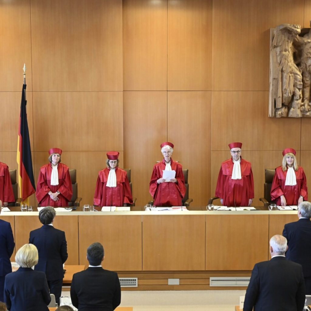 Top German court faults part of a plan to solve the country’s problem of too many lawmakers