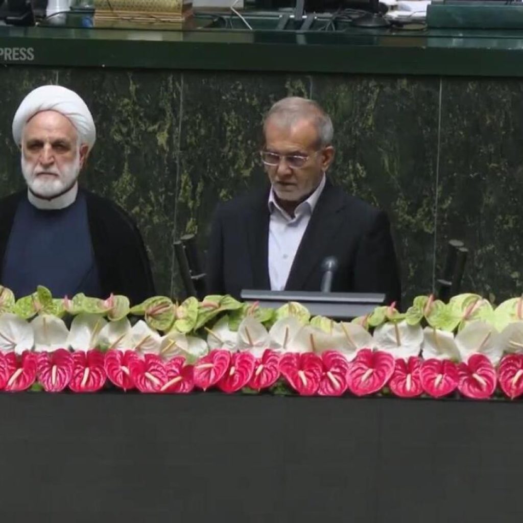 Iran’s new president Pezeshkian takes oath of office | AP News