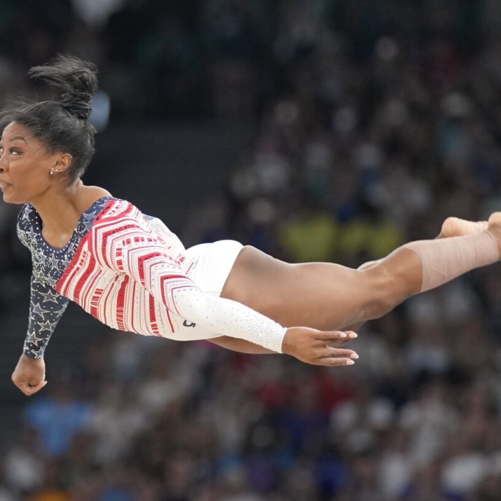 Paris Olympics Day 4: Biles celebrates yet another Olympic gold while Gauff fumes over call in loss