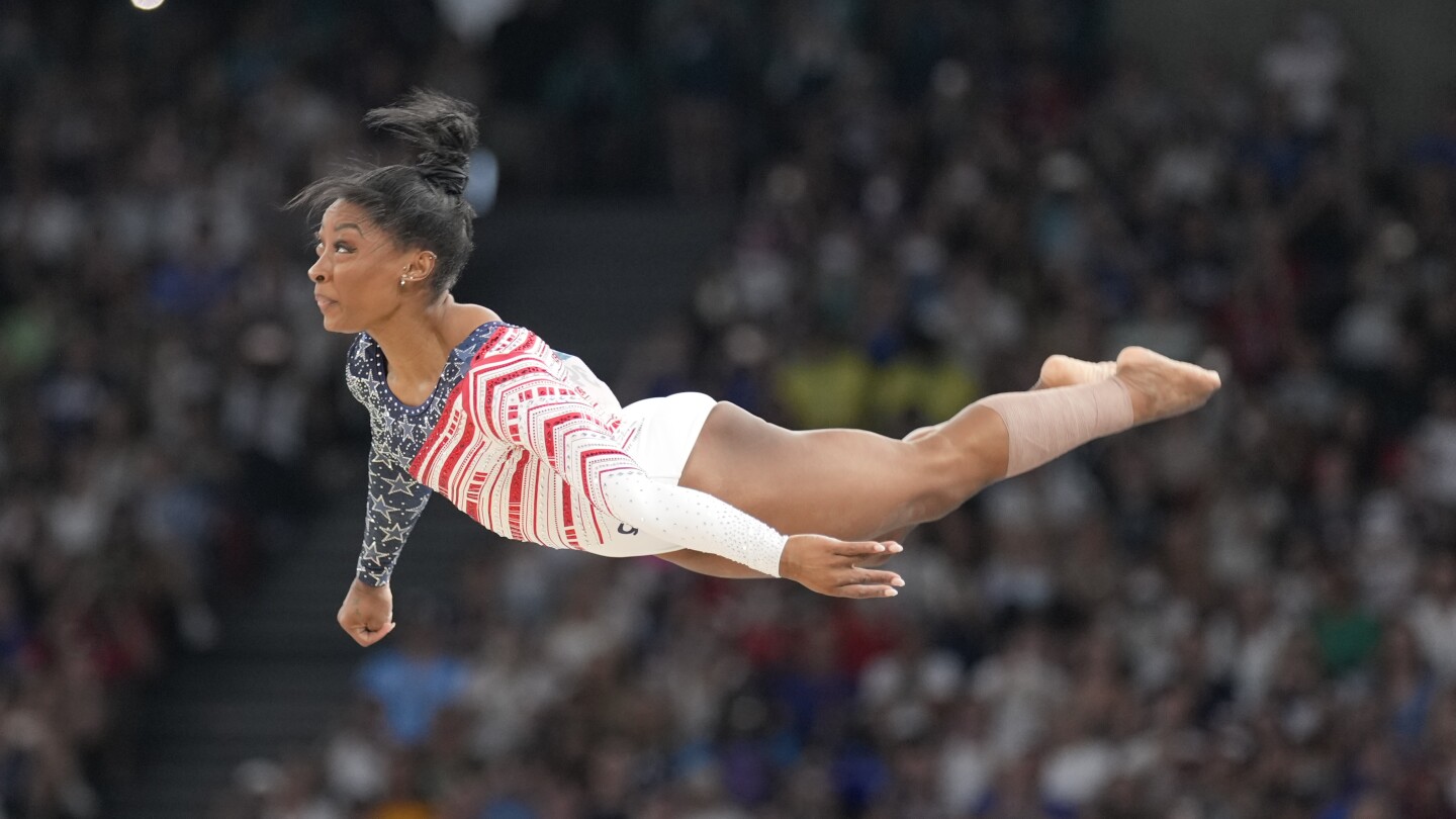 Paris Olympics Day 4: Biles celebrates yet another Olympic gold while Gauff fumes over call in loss