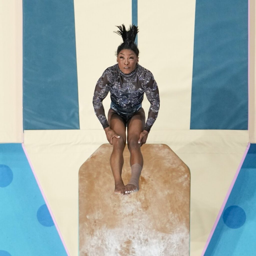 Simone Biles has redefined her sport — and its vocabulary. A look at the skills bearing her name