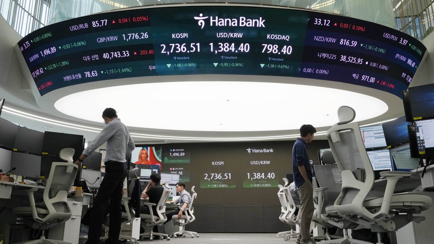 Stock market today: Asian stocks are higher as Bank of Japan raises benchmark rate