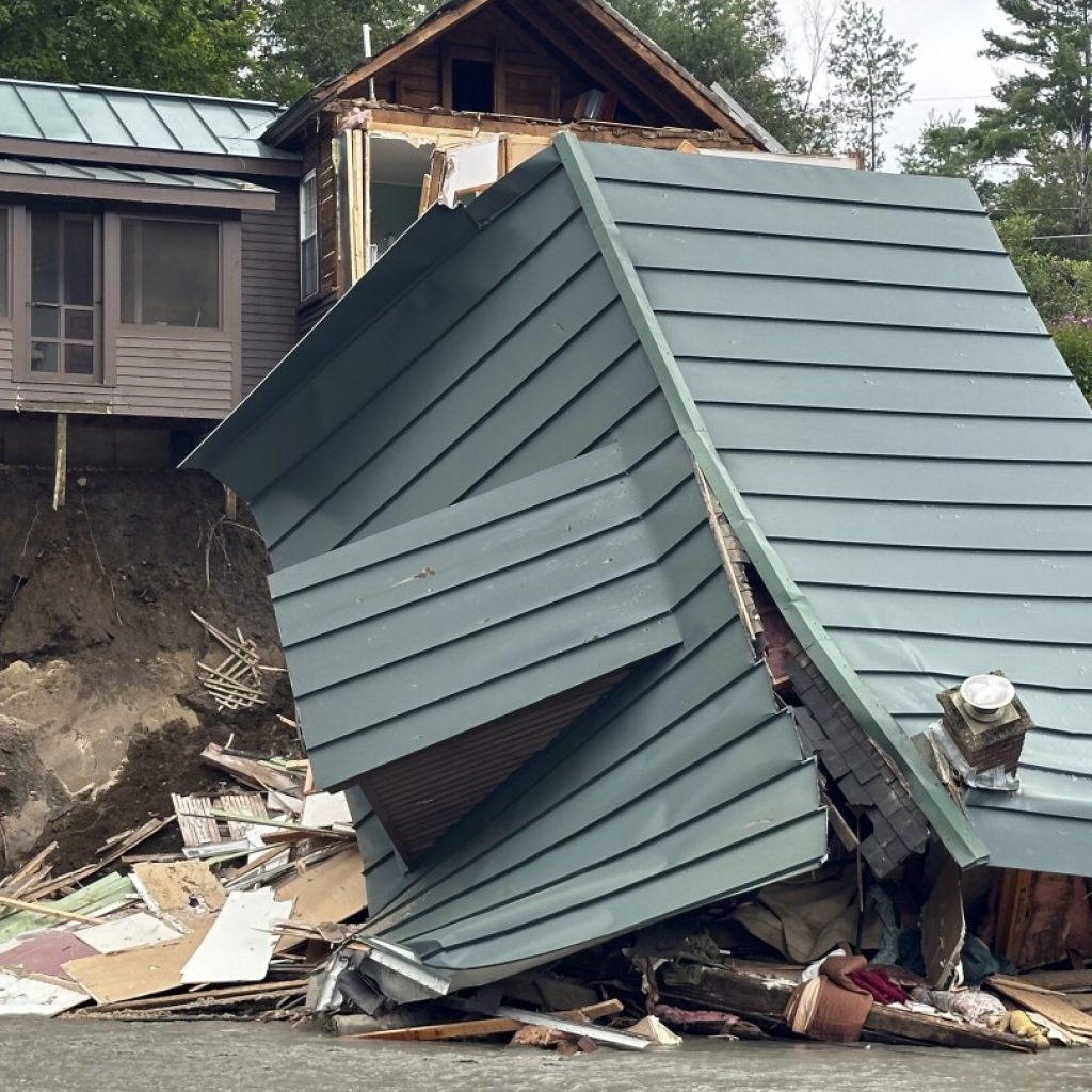 Vermont man evacuates neighbors during flooding, weeks after witnessing a driver get swept away