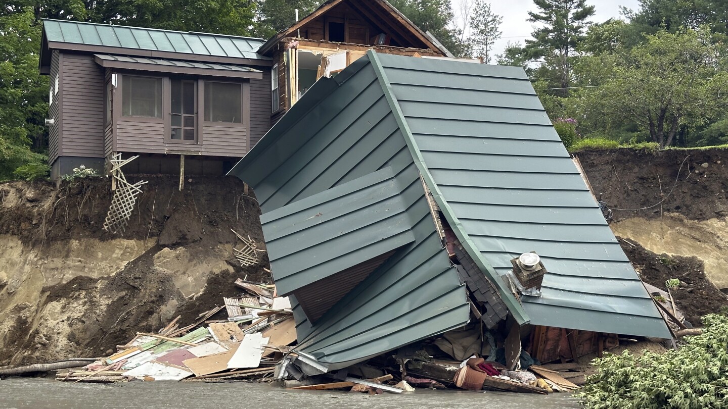 Vermont man evacuates neighbors during flooding, weeks after witnessing a driver get swept away