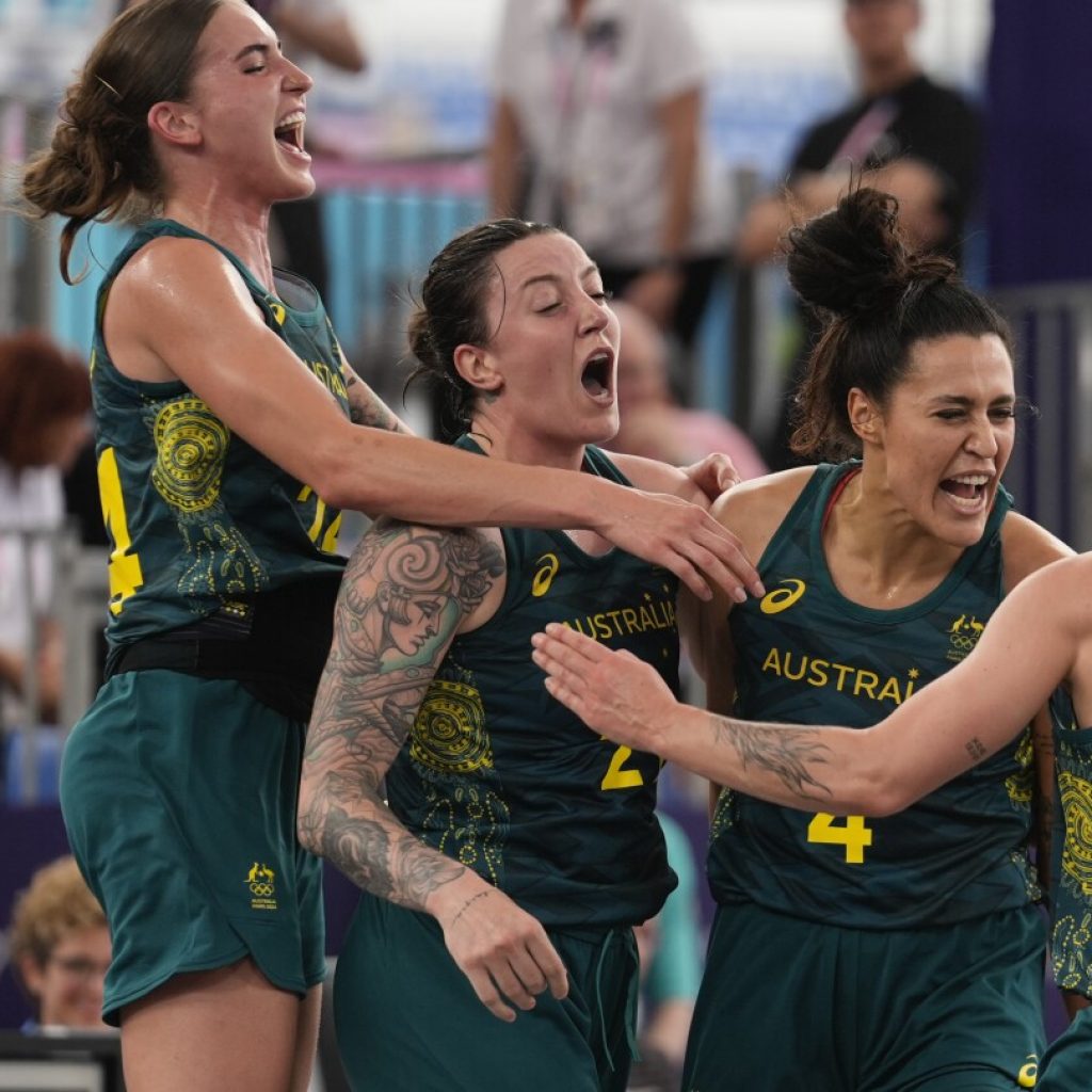 Wilson’s big shot lifts Australia over Germany 21-19 in 3×3 basketball pool play at Paris Olympics