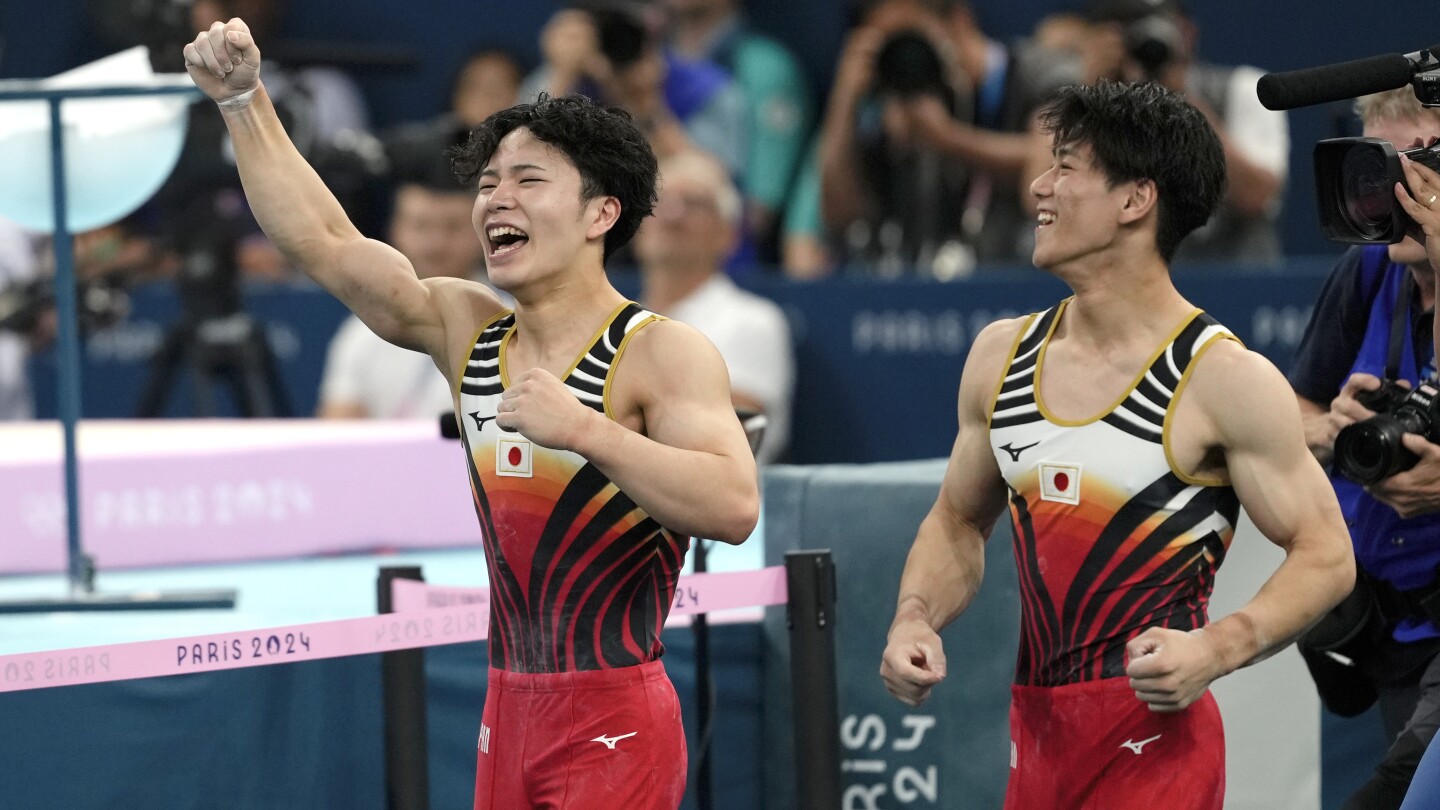 Japan’s Shinnosuke Oka wins men’s all-around title. Defending Olympic champion Hashimoto falters