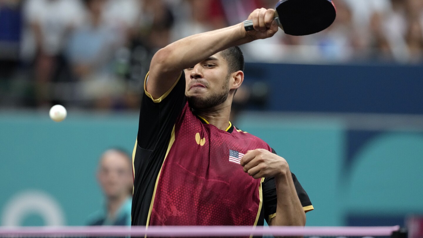 Jha makes history for US in men’s table tennis, world No. 1 from China loses in round of 32