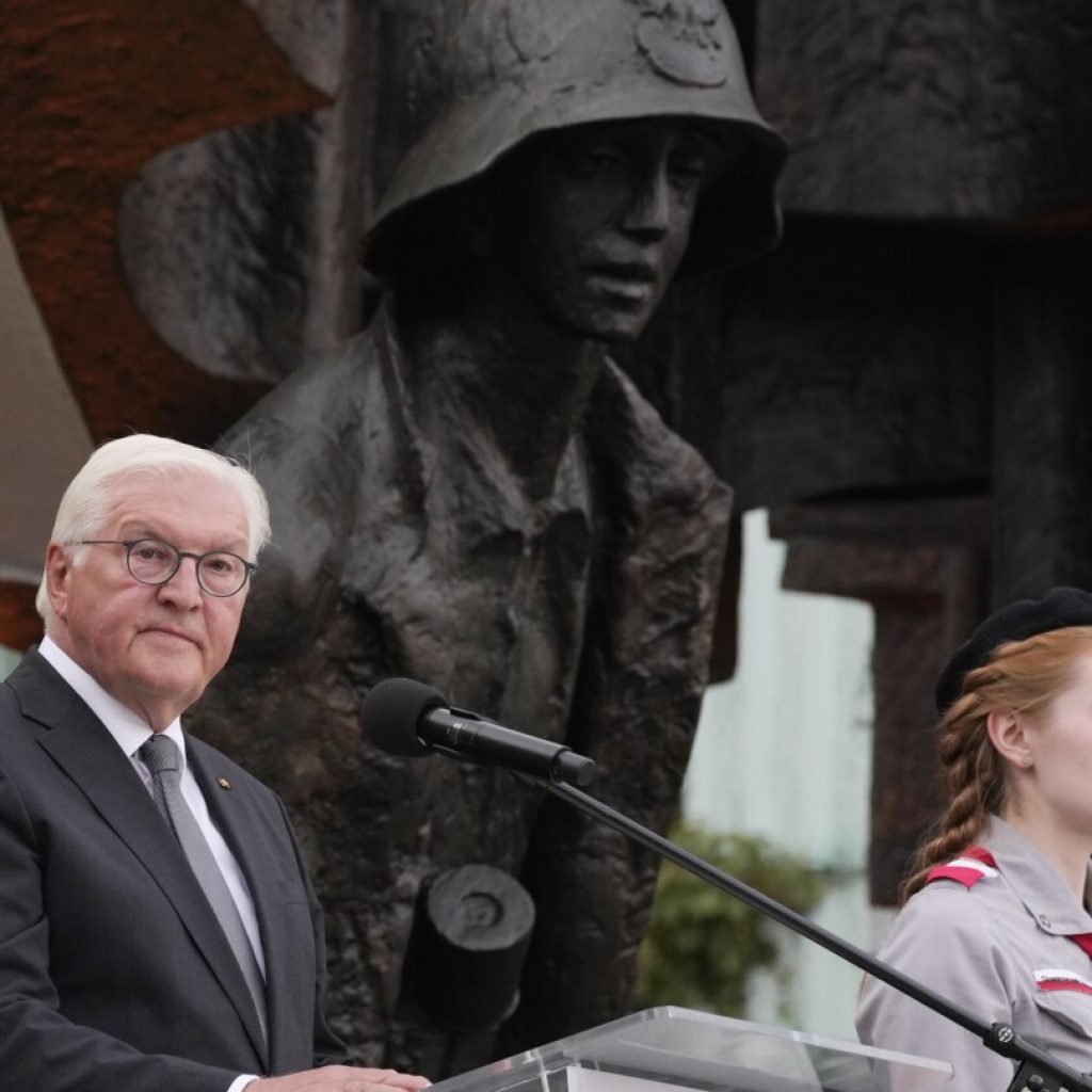 German president asks Poles for forgiveness on eve of 80th anniversary of Warsaw Uprising