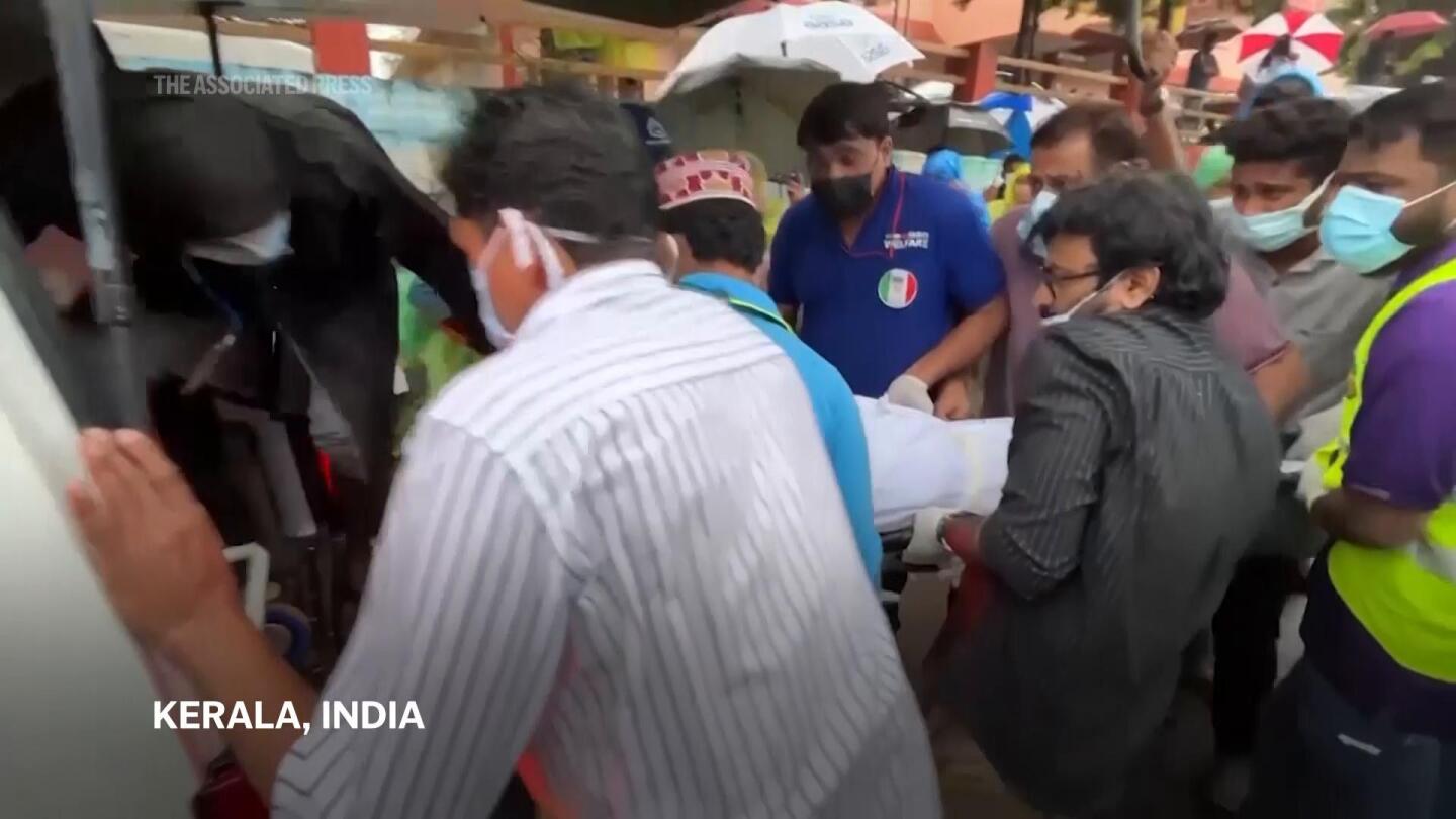 Landslides caused by heavy rains kill 93 and bury many others in southern India | AP News