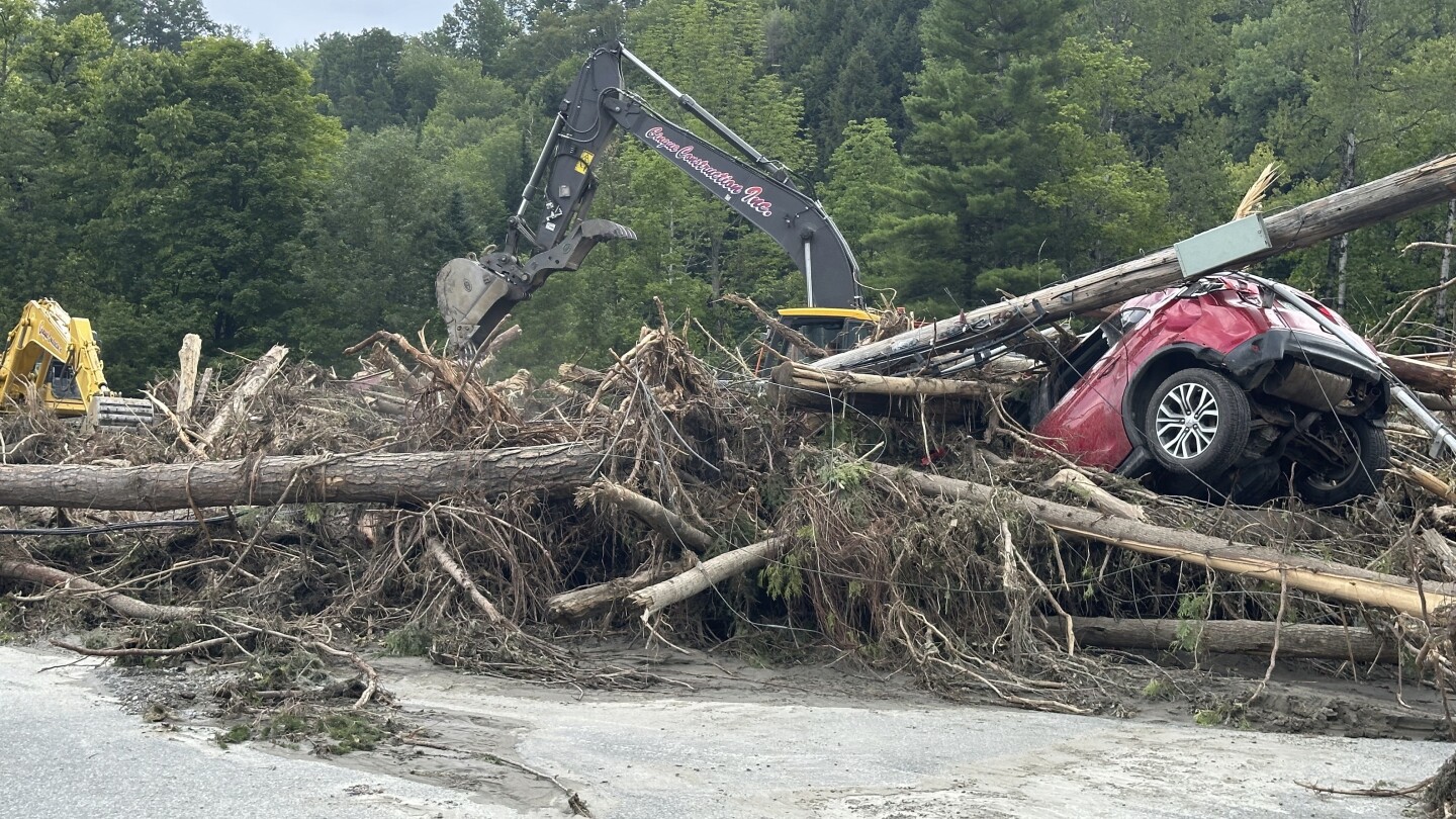 Vermont gets respite from flood warnings as US senator pushes for disaster aid package