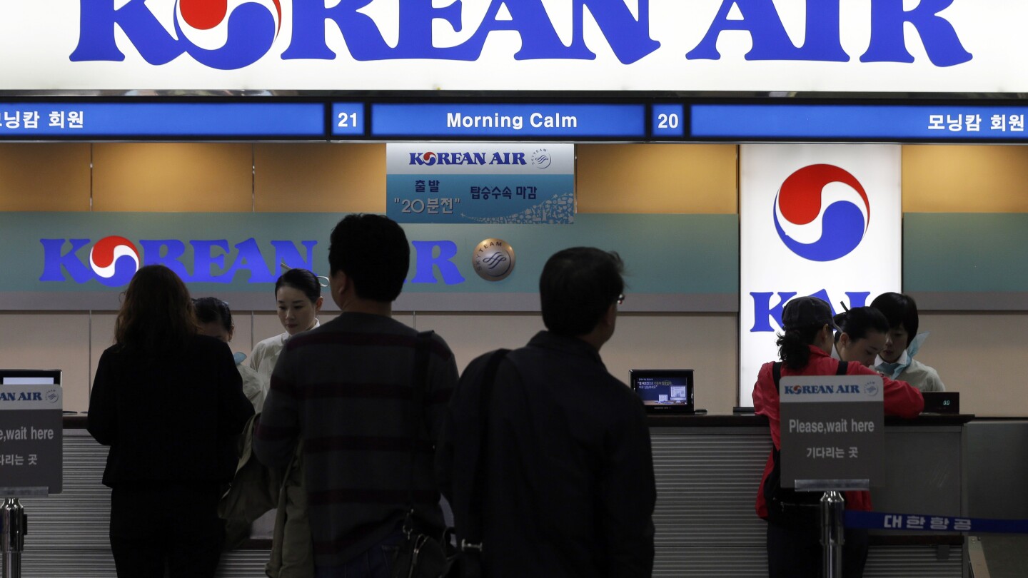 Korean Air says turbulence is knocking instant noodles off its economy menu