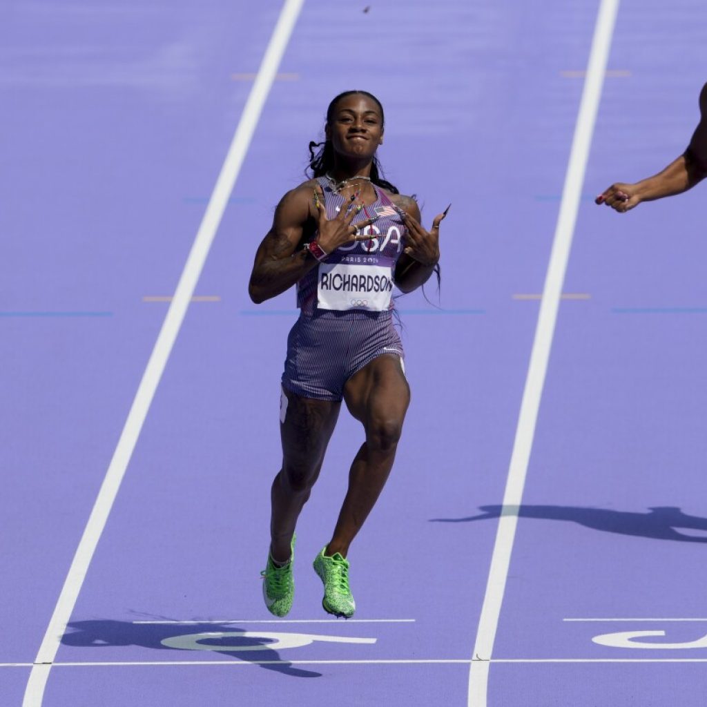 Sha’Carri breezes through opening round at first-ever Olympics race, wins 100 heat in 10.94 seconds