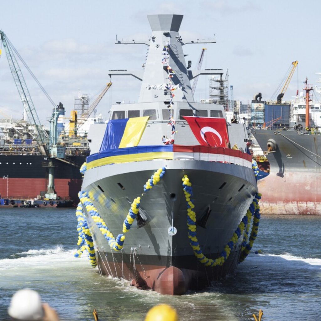 Ukraine adds another Turkish corvette to its navy for the war with Russia