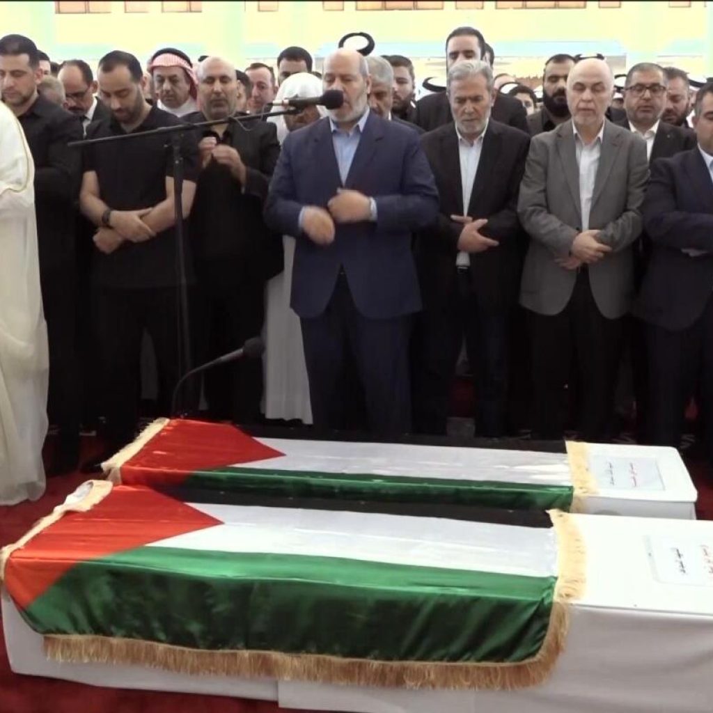 Funeral of slain Hamas leader Haniyeh in Doha | AP News