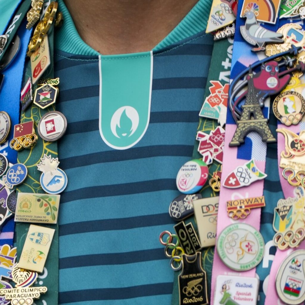 Pin-demonium hits Paris: Inside the pin-trading market at the Olympics