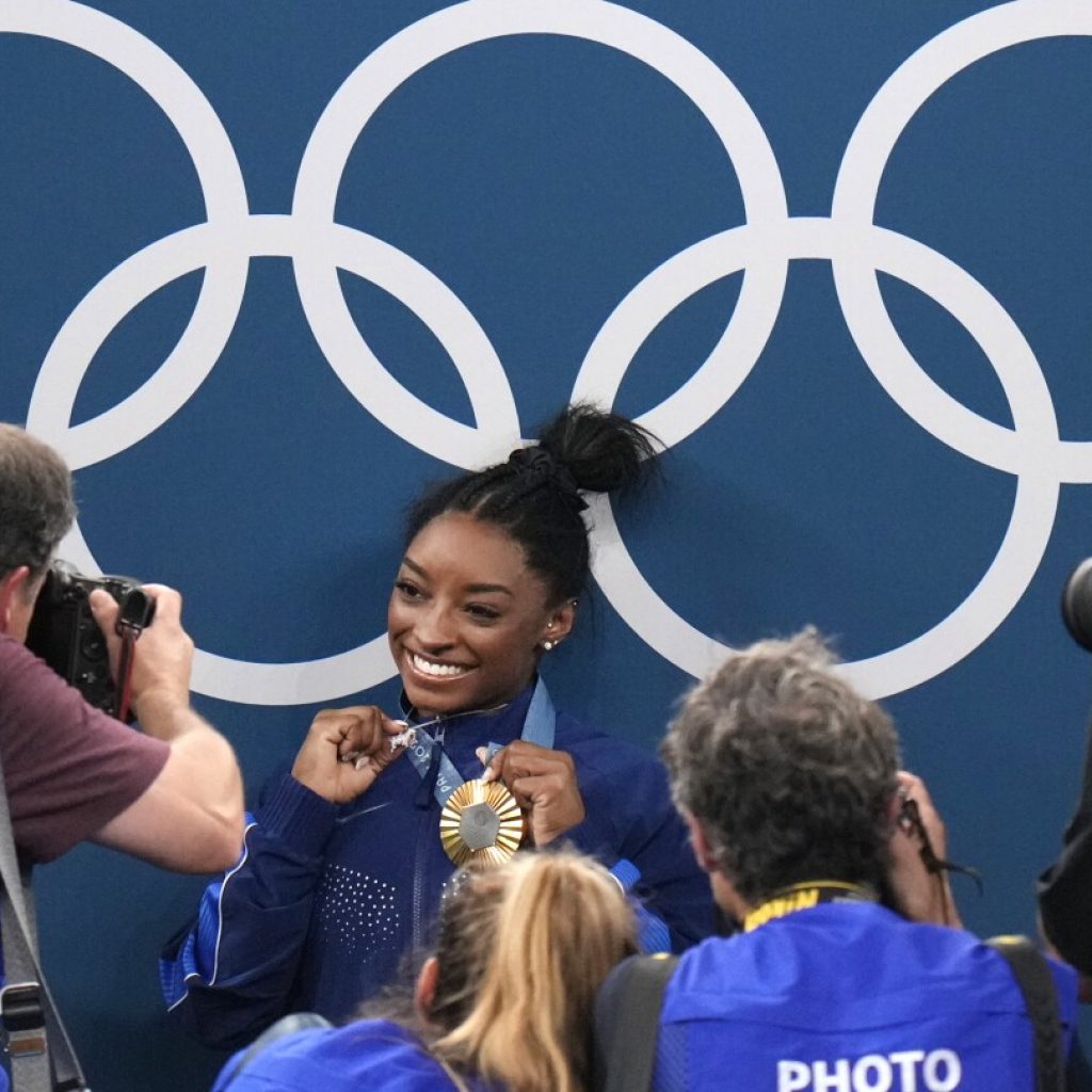 Simone Biles says she loves her ‘black job,’ an apparent clapback at Donald Trump