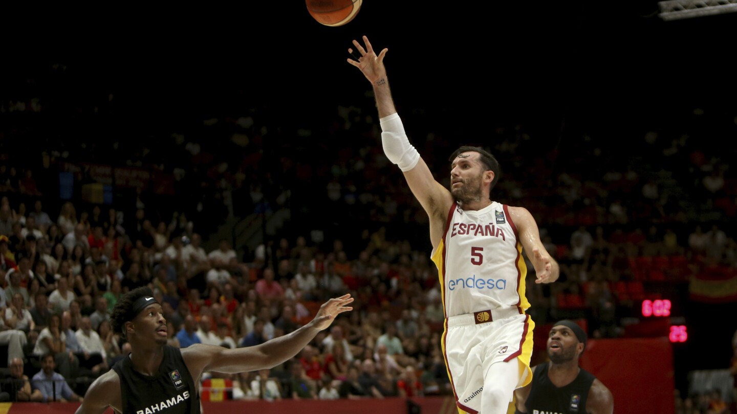 Spanish basketball great Rudy Fernandez’s run of six Olympic appearances comes to an end