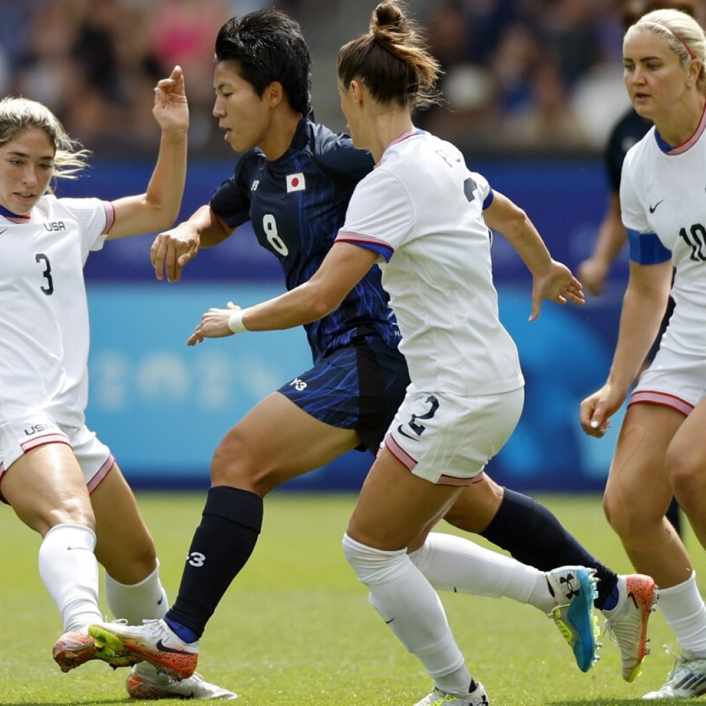 USNWT v. Japan Olympics soccer: Live updates, scores | AP News