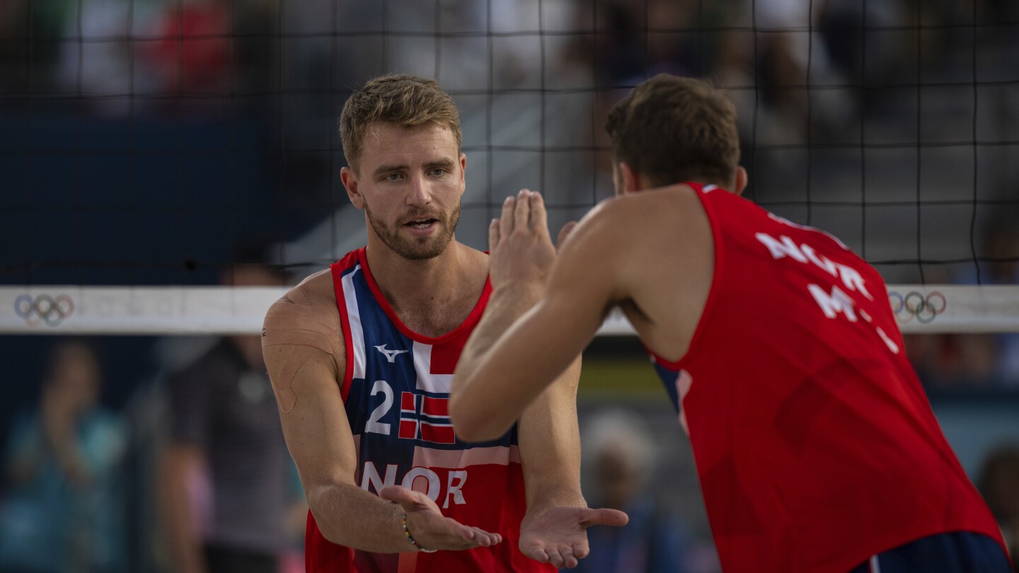 Better known for snow than sand, Norway and Sweden are upstaging Olympic beach volleyball dynasties