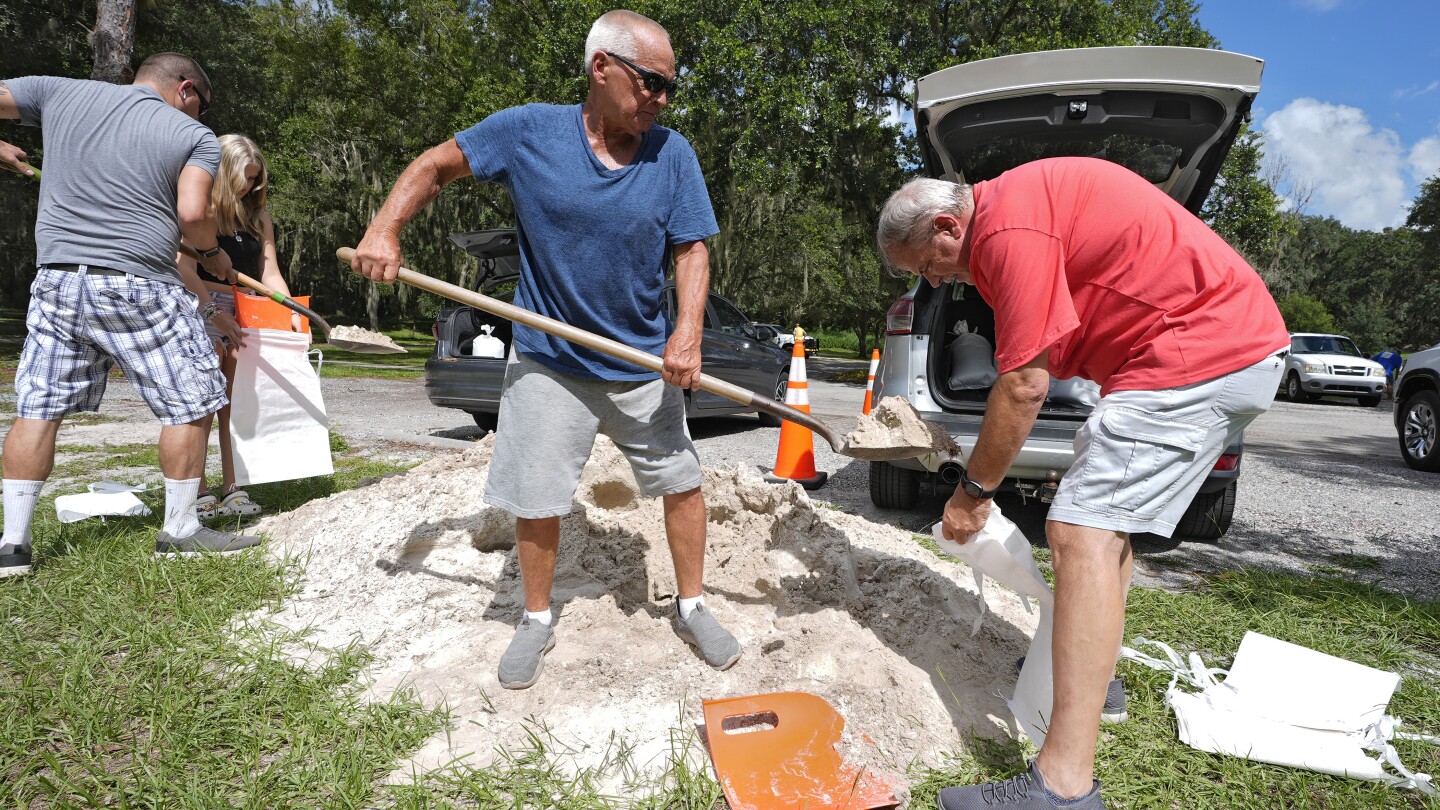 Forecasters expect depression to become Tropical Storm Debby as it nears Florida’s Gulf Coast